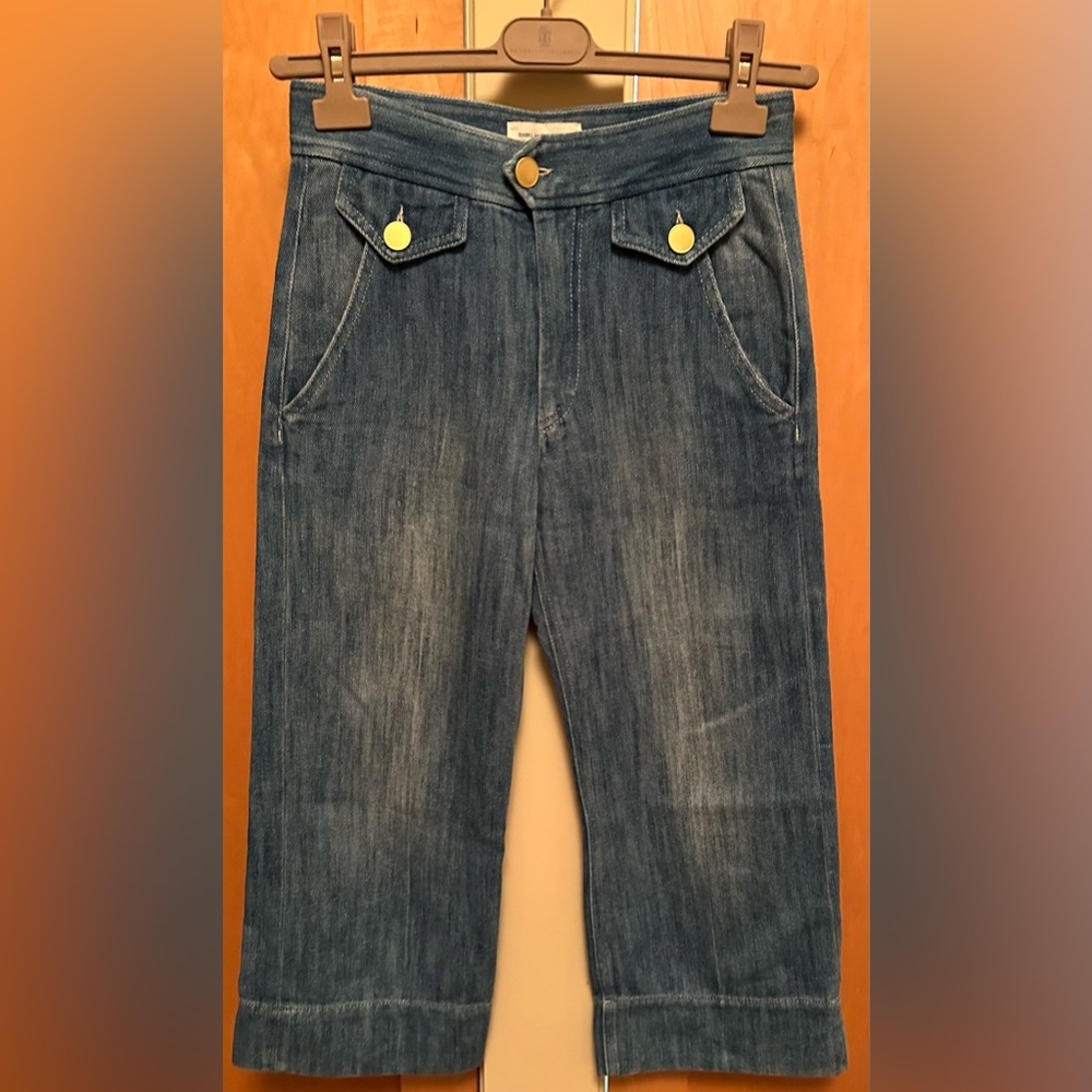 Isabel Marant Etoile Denim Culottes, Light Blue, Sz 2 34 EU, Excellent Condition - Picture 2 of 11